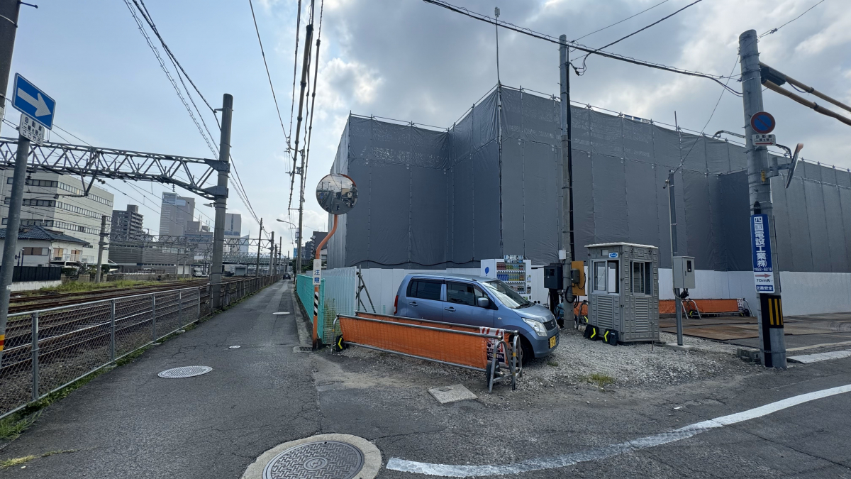 建設が進むドーミー高松錦町現地