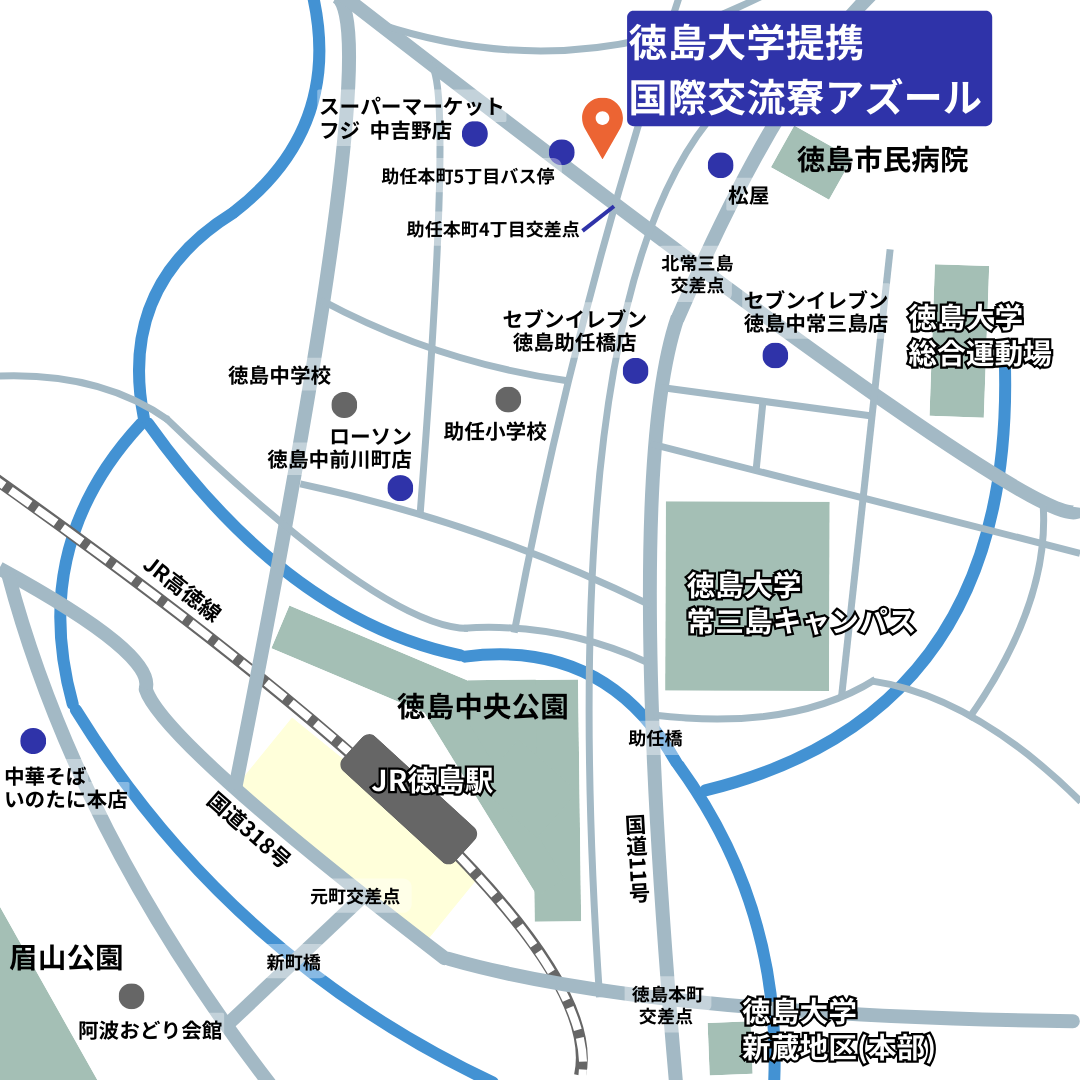 坂戸周辺路線図