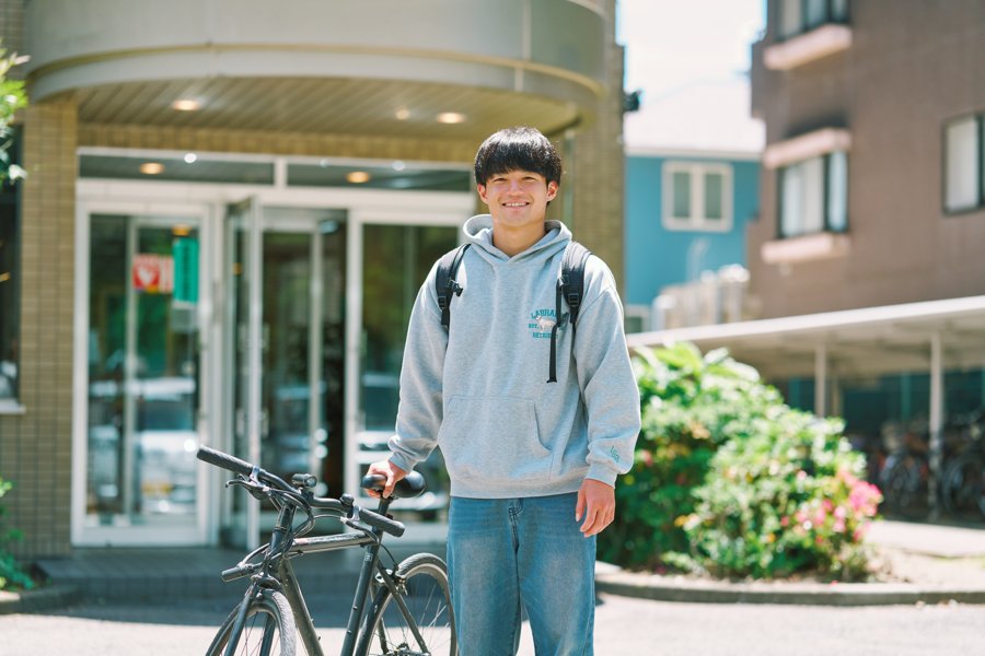 自転車があると、仙台での行動範囲も広がります。