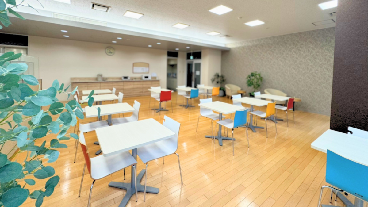ドーミーあすと長町のダイニングルーム。