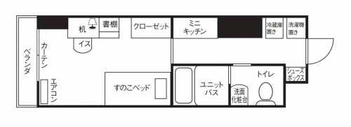 学生会館・学生寮　