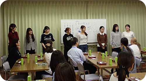 交流会もあります。