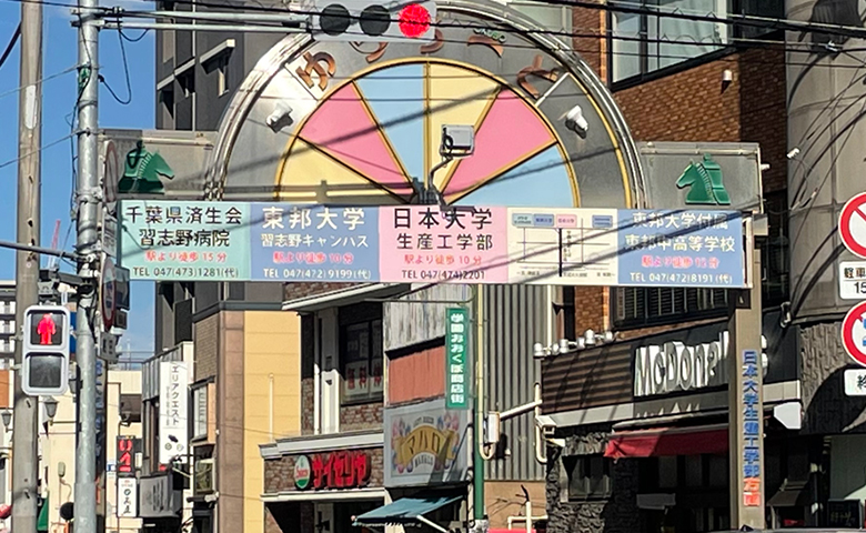 商店街の様子