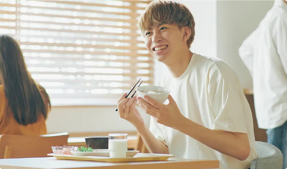朝・夕2食の手作りの料理