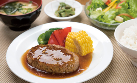 駒沢女子大学学生寮の料理