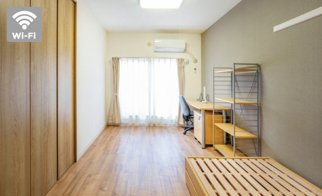 駒沢女子大学専用学生寮 ラポール百合ヶ丘では生活に必要な家具は備え付け