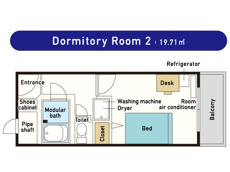 Domitory Room2