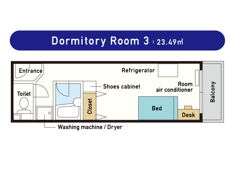 Domitory Room3