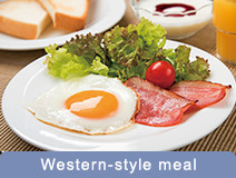 Western-style meal