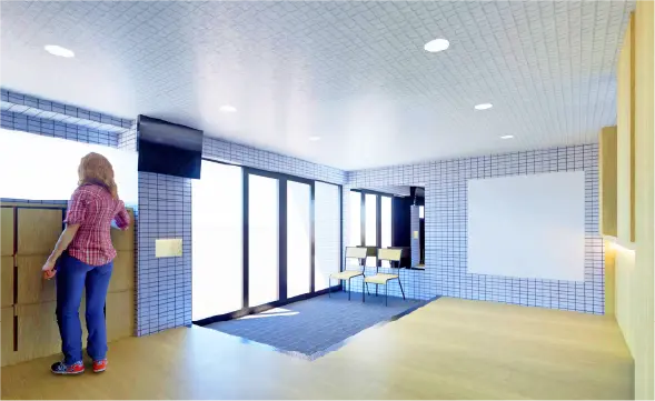 1F エントランス