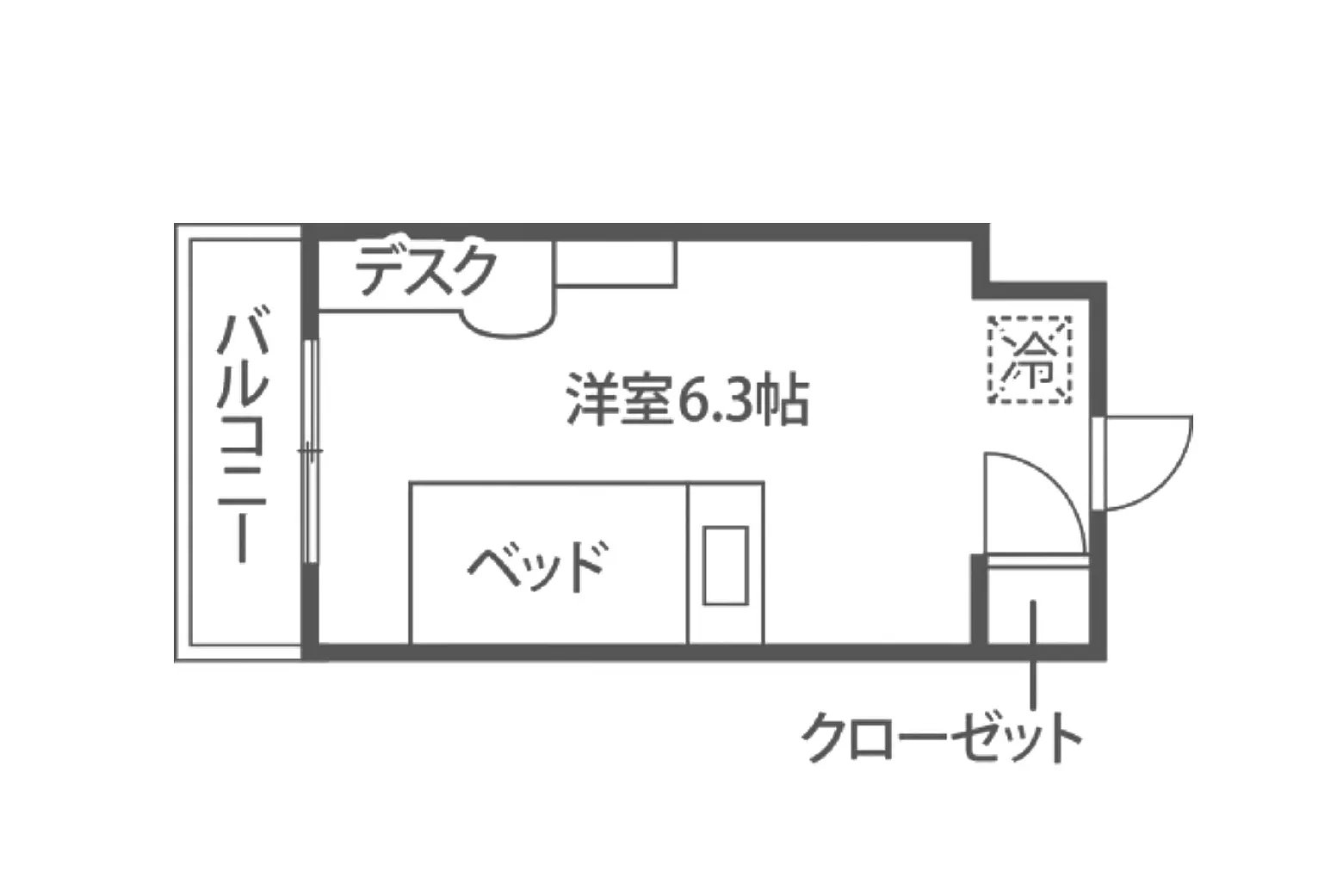 ドミトリー駅前イメージ