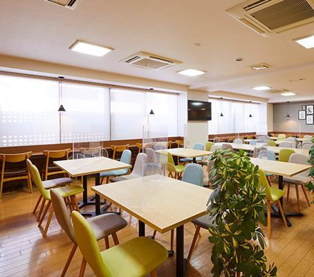 朝食は、和食と洋食を選択できます