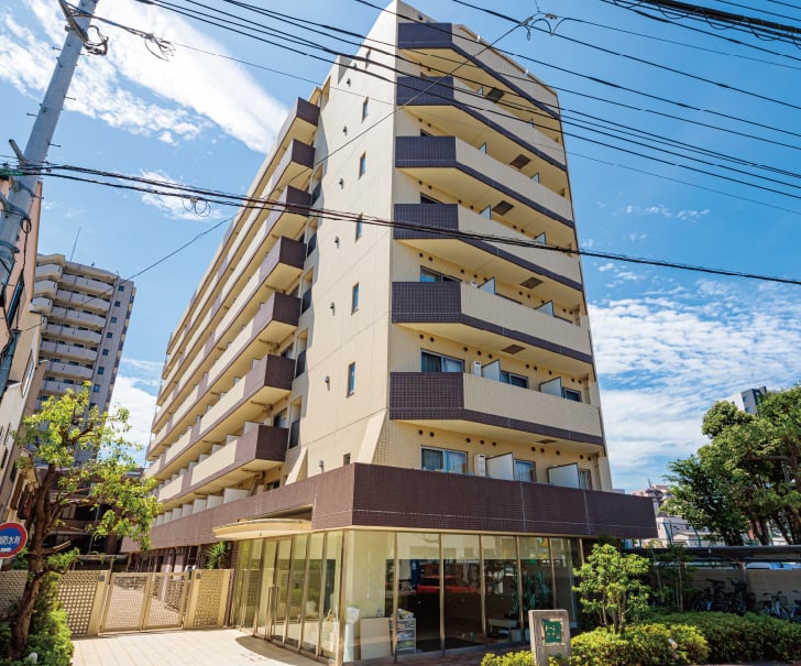 ドーミー北千住の外観