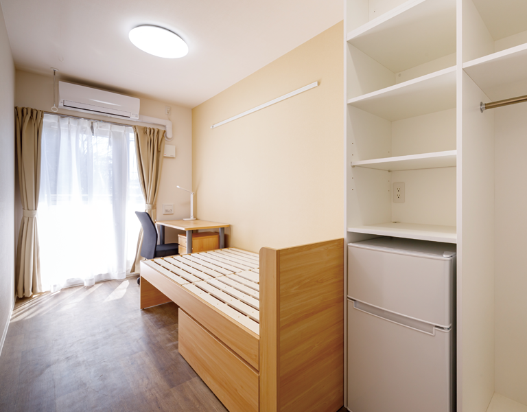 生活備品が完備