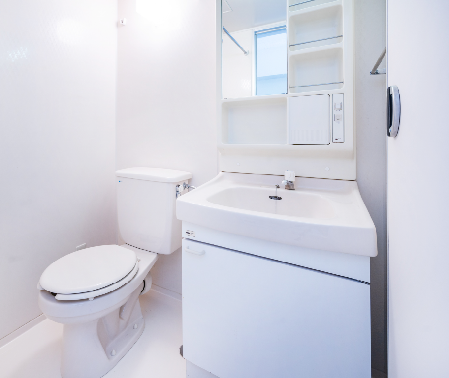 トイレと洗面化粧台_イメージ