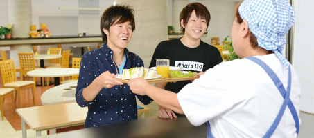 朝食は、和食と洋食を選択できます