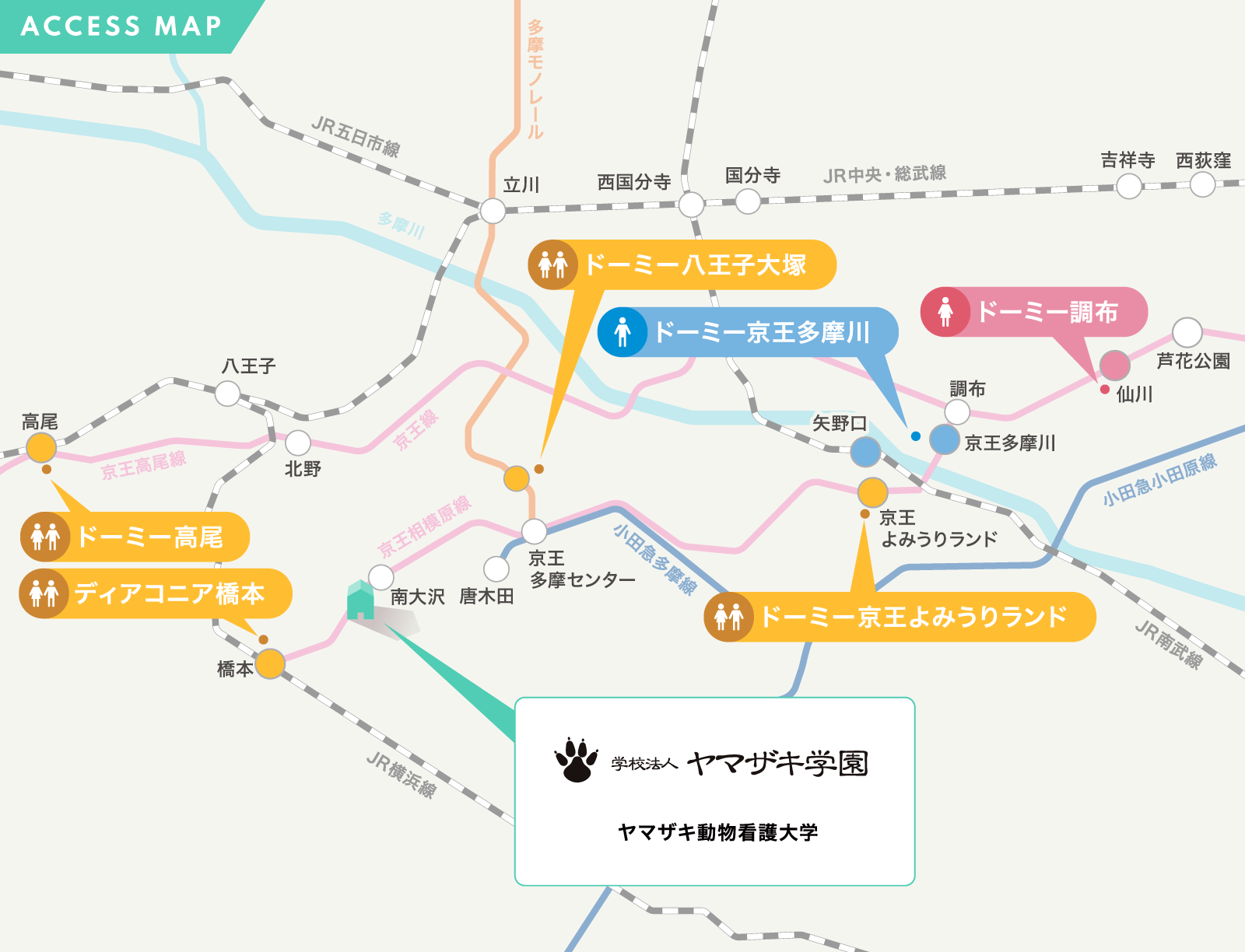 アクセスマップ