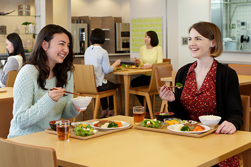 相模女子大学 学生寮(学生会館ドーミー)の食堂